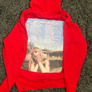 Sabrina Carpenter Tour Hoodie Red 2022 Part 1 Tour Size XL